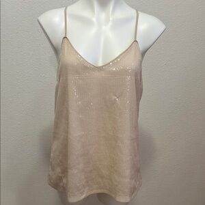 Grace Karin Sequin Tank Top Sz L